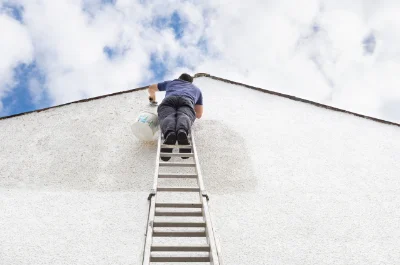 Peinture extérieure à Abitain — façades et ravalement